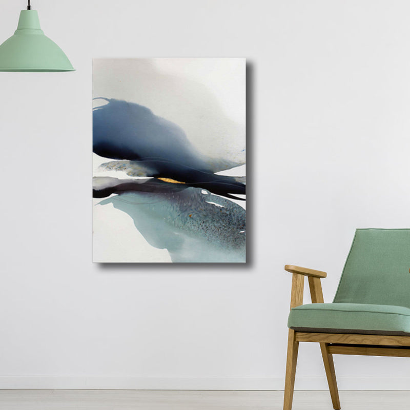 Brehn | Irreguläre abstrakte Wanddekoration moderne Kunst Leinwand texturiertes Gemälde in hellen Farben