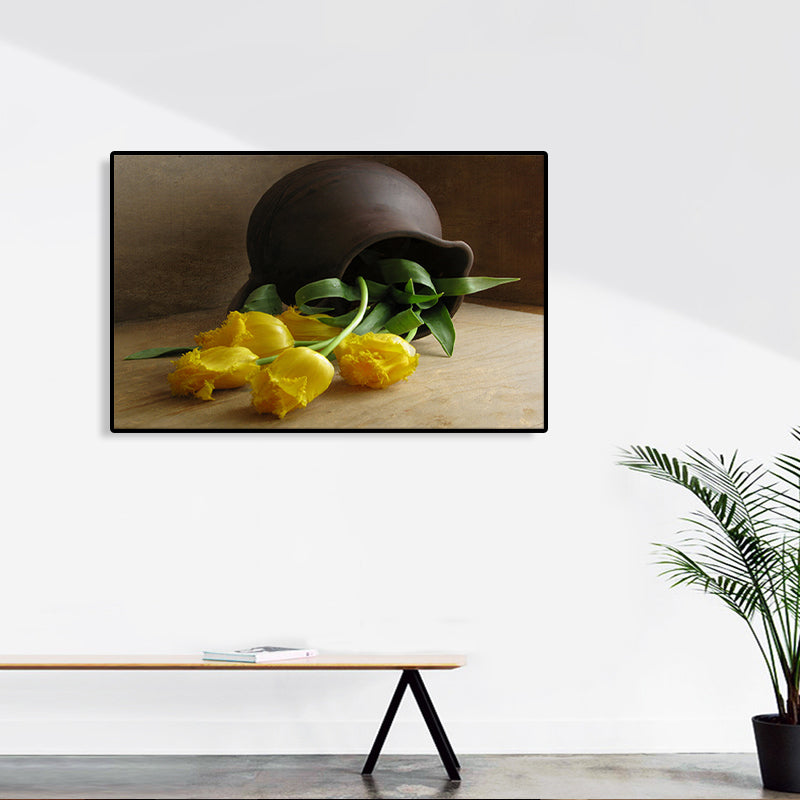 Brehn | Leinwand Pastellfarbige Kunstdruck Impressionismus Stil Blumenmalerei, Mehrere Größen