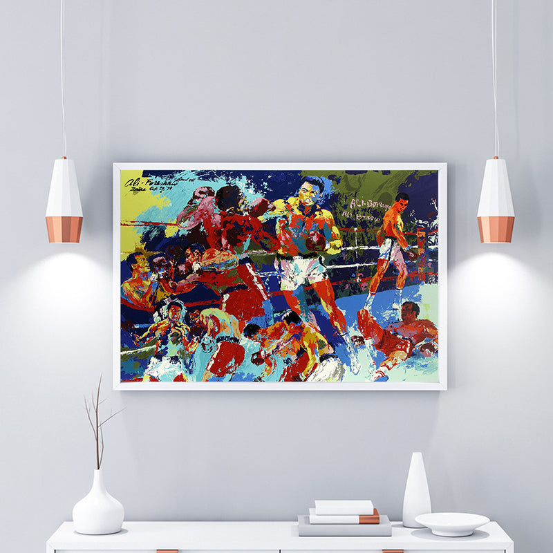 Brehn | Impressionismus Boxen Leinwand Kunst für Schlafzimmer Ölmalerei Wanddeko, mehrere Größen