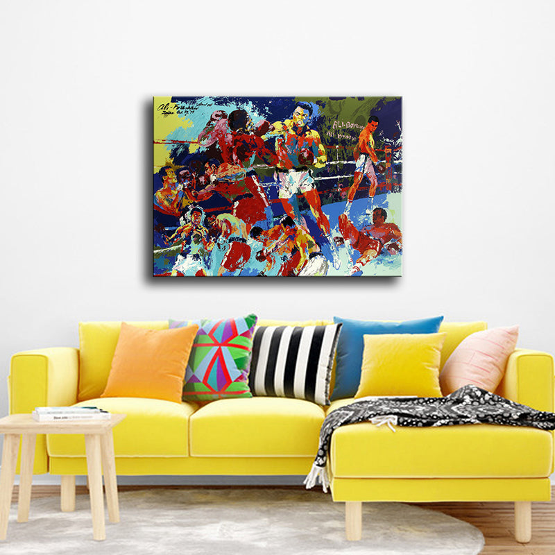 Brehn | Impressionismus Boxen Leinwand Kunst für Schlafzimmer Ölmalerei Wanddeko, mehrere Größen