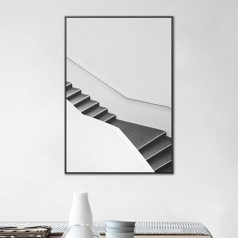 Brehn | Treppenwandkunst Dekor für das Wohnzimmer in Pastellfarbe, mehrere Größen erhältlich