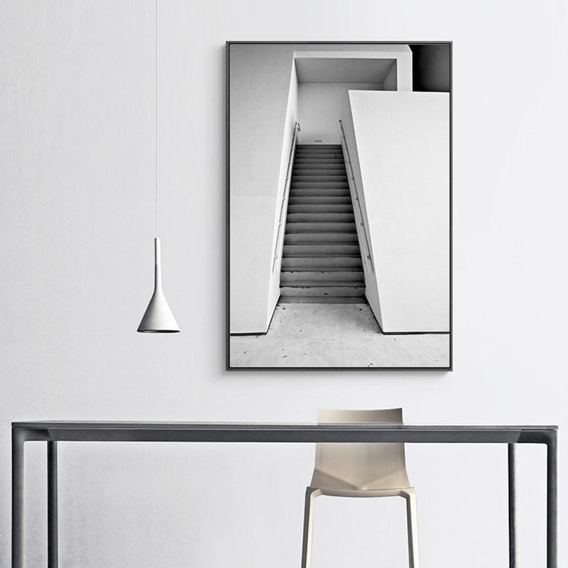 Brehn | Treppenwandkunst Dekor für das Wohnzimmer in Pastellfarbe, mehrere Größen erhältlich