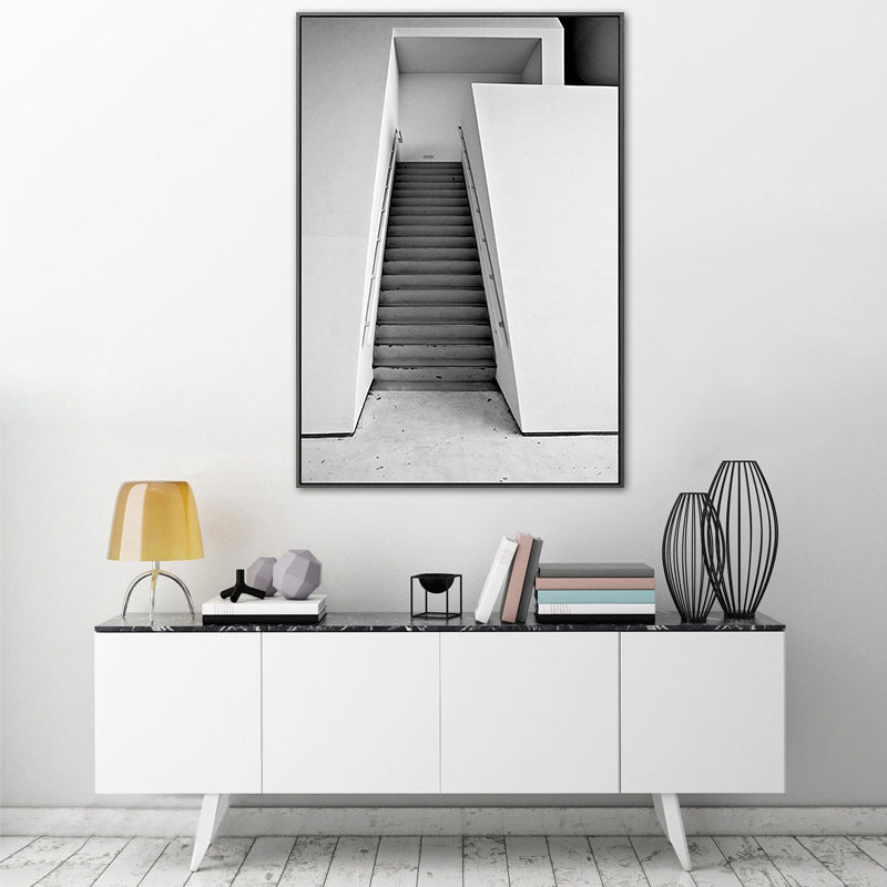Brehn | Treppenwandkunst Dekor für das Wohnzimmer in Pastellfarbe, mehrere Größen erhältlich
