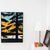 Brehn | Nordic Plant Wall Art Decor Gelbe Illustration Baum Schatten Leinwanddruck für Zuhause