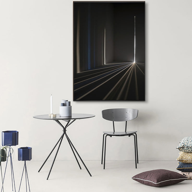 Brehn | Pastellfarbene Gebäudepinsel Textur Wandkunst Druck für Schlafzimmer, Mehrere Größen