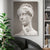 Brehn | Lichtfarbe Skulptur Malerei Texturiert Vintage Stil Esszimmer Eingewickelte Leinwand