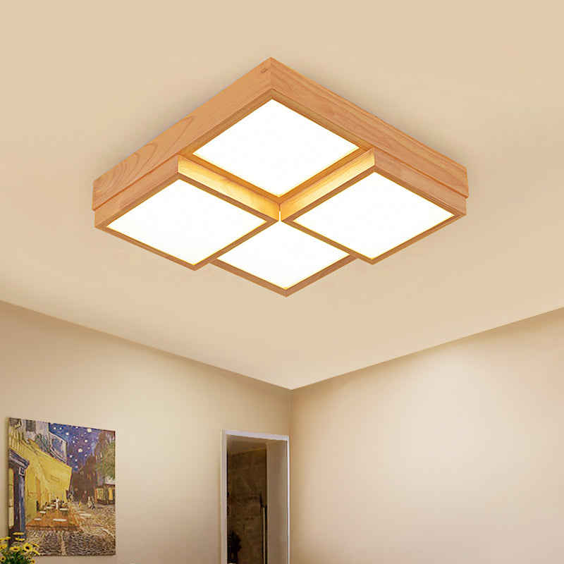 Brehn | RusticGlow Pendelleuchte - Mehrere Lichter aus Naturholz