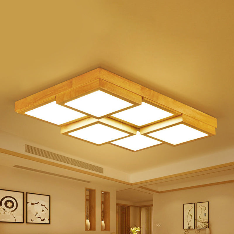 Brehn | RusticGlow Pendelleuchte - Mehrere Lichter aus Naturholz