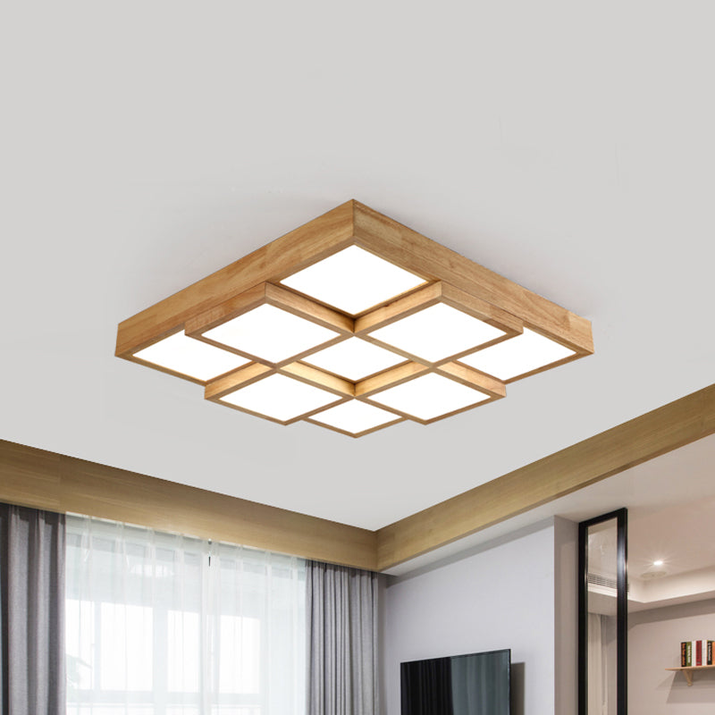 Brehn | RusticGlow Pendelleuchte - Mehrere Lichter aus Naturholz