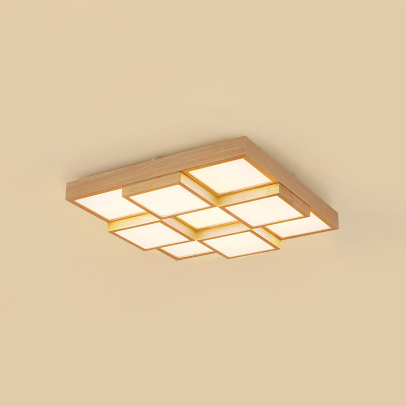 Brehn | RusticGlow Pendelleuchte - Mehrere Lichter aus Naturholz