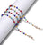 Bunte Kristall Brillen Kette Brehn