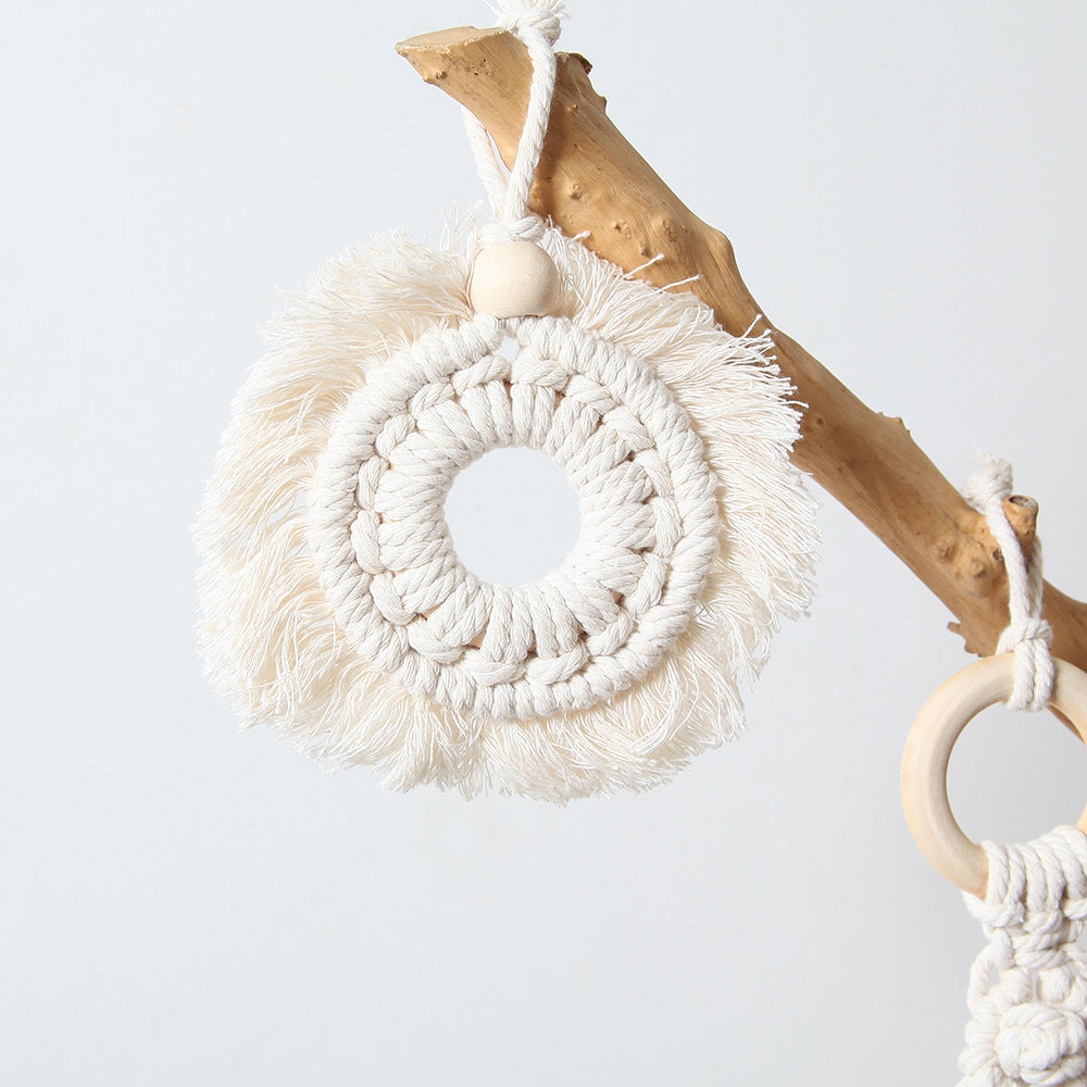 Dekorative Makramee Wandornament Brehn