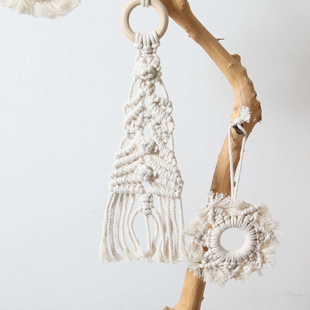 Dekorative Makramee Wandornament Brehn