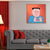 Brehn | Illustration Dunkler Humor Comic Leinwand Funkelnde Texturierte Wandkunst Dekor für Jungenzimmer
