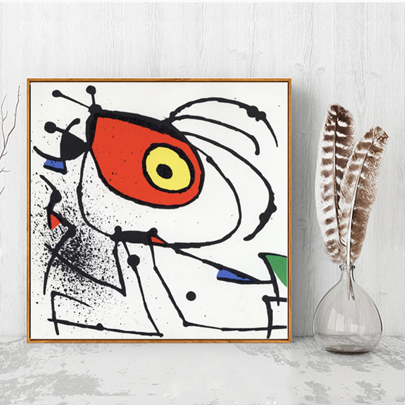 Brehn | Surrealismus Illustration Abstrakte Leinwand Kunst Multicolored Zuhause Galerie Wand Dekor