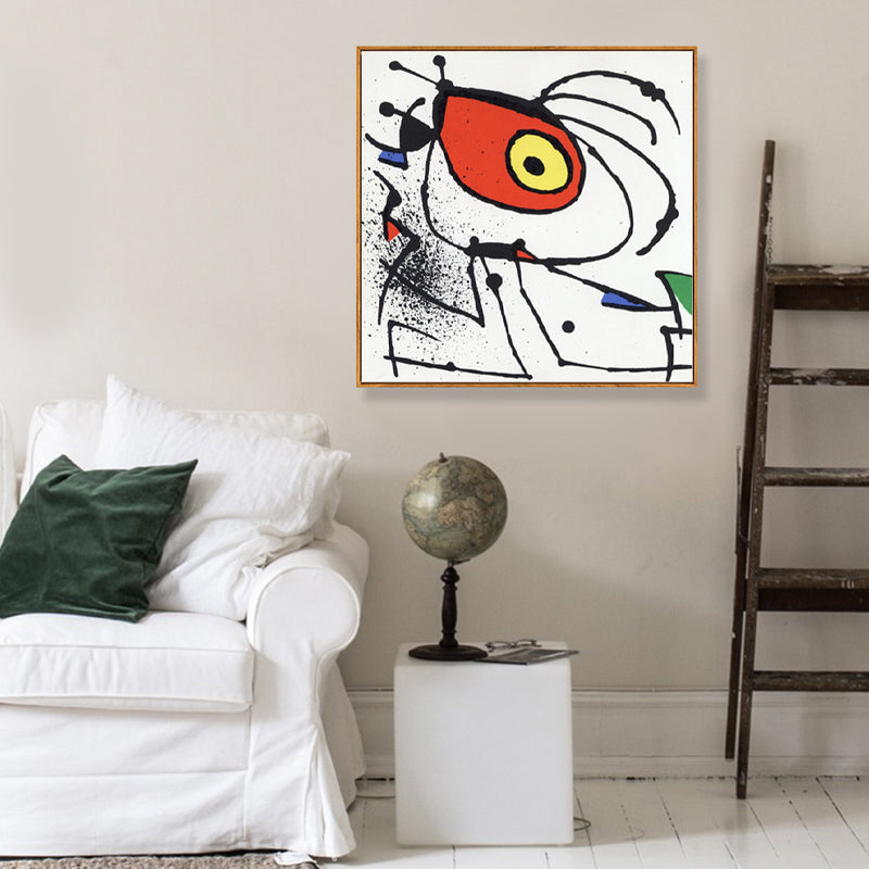 Brehn | Surrealismus Illustration Abstrakte Leinwand Kunst Multicolored Zuhause Galerie Wand Dekor