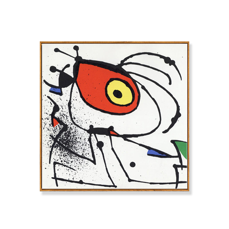 Brehn | Surrealismus Illustration Abstrakte Leinwand Kunst Multicolored Zuhause Galerie Wand Dekor