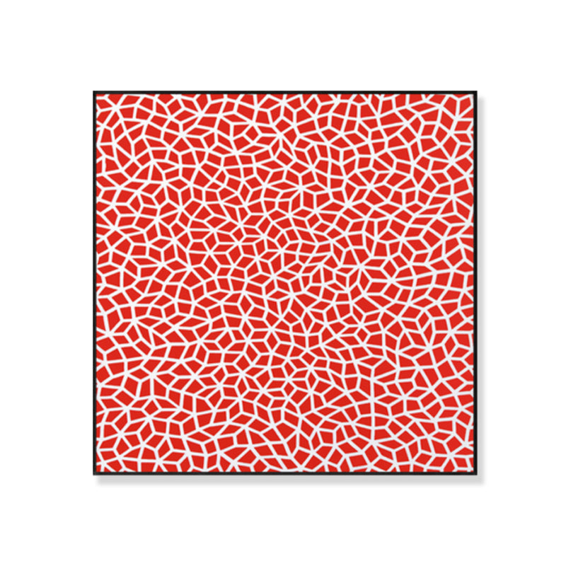 Brehn | Pop-Art nahtloses Muster Leinwand Helle Farbillustration Geometrische Wandkunst Druck