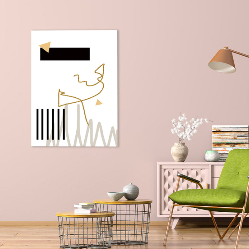 Brehn | Helle Farbige Abstrakte Musterleinwand Kunst Texturierte Wanddekoration für Esszimmer, Mehrere Größen