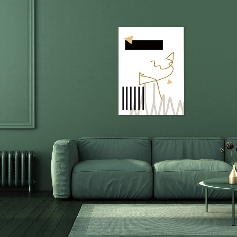 Brehn | Helle Farbige Abstrakte Musterleinwand Kunst Texturierte Wanddekoration für Esszimmer, Mehrere Größen