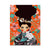 Brehn | Illustration Undercover Maid Leinwanddruck Wohnzimmer Mode Wandkunst in Pastellfarbe