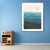 Brehn | Nordic Scenery Berglandschaft Leinwand Pastellfarbe Texturiertes Wandkunst für Wohnzimmer