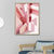 Brehn | Pastellfarbe Nordisch Leinwandkunst Illustration Architektur Wanddekoration für das Wohnzimmer