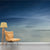 Brehn | Blau Himmel und Wolken Wandbild Tapete Wasserdicht Minimalistische Wohnzimmer Wandverkleidung