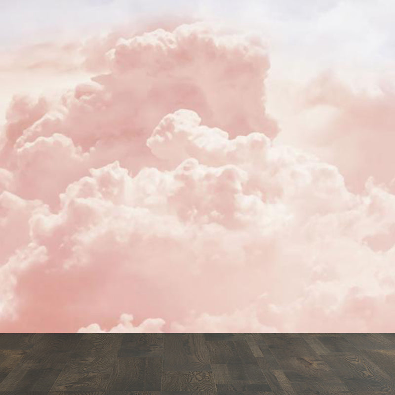 Brehn | Large Sky Landscape Wall Art Contemporary Natural Landscape Wall Decoration in Pastel Colors
