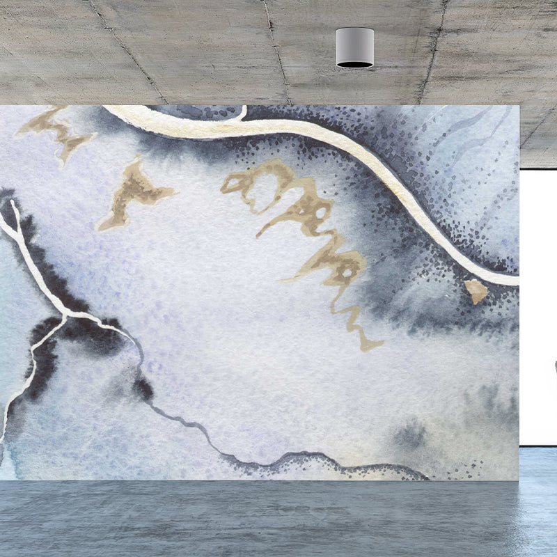 Brehn | Lichte kleur abstracte grafische muur vlekbestendige hedendaagse badkamer wandbekleding
