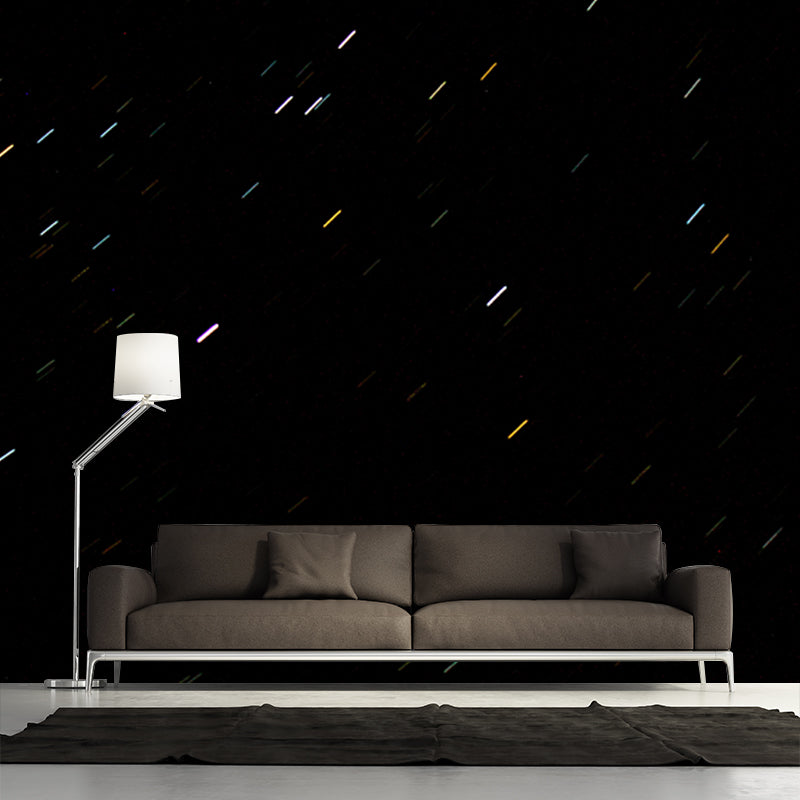 Brehn | Fotodruck Meteoritenregen Wandbild Vollformat Wandverkleidung für das Wohnzimmer, Maßanfertigung