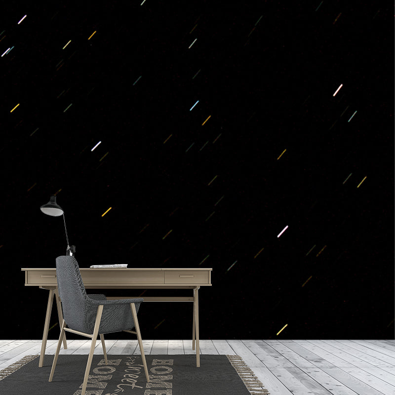 Brehn | Fotodruck Meteoritenregen Wandbild Vollformat Wandverkleidung für das Wohnzimmer, Maßanfertigung