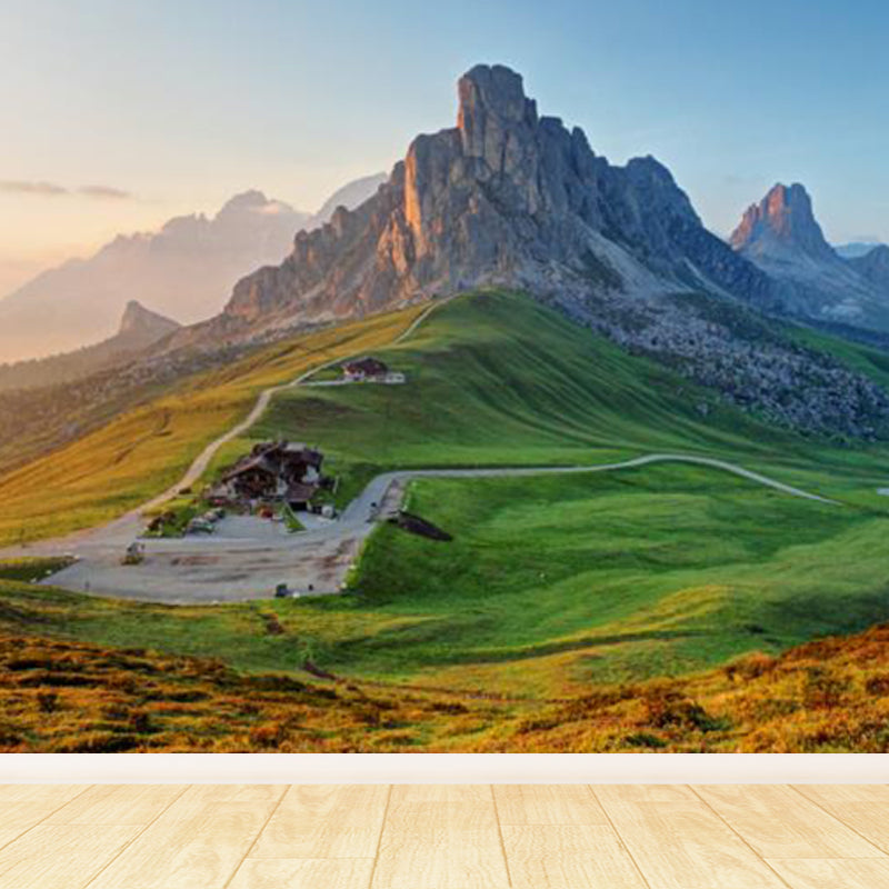 Brehn | Sky View Mural Wallpaper für Esszimmer Natur Landschaft Wandbelag, Personalisiert