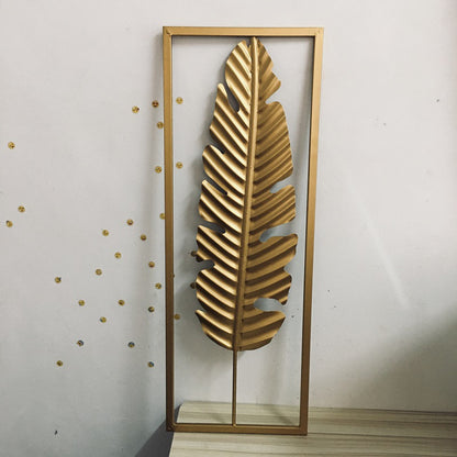 Elegante dekorative Feder Wandkunst Brehn