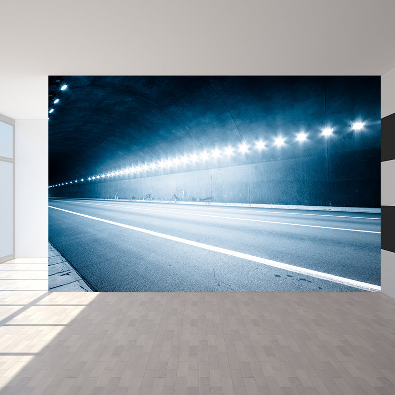 Brehn | Tunnel Muurbehang Licht Kleur Noviteit Stijl Wandbedekking voor Meisjes Slaapkamer