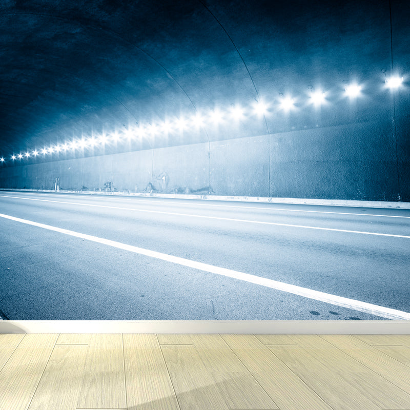 Brehn | Tunnel Muurbehang Licht Kleur Noviteit Stijl Wandbedekking voor Meisjes Slaapkamer