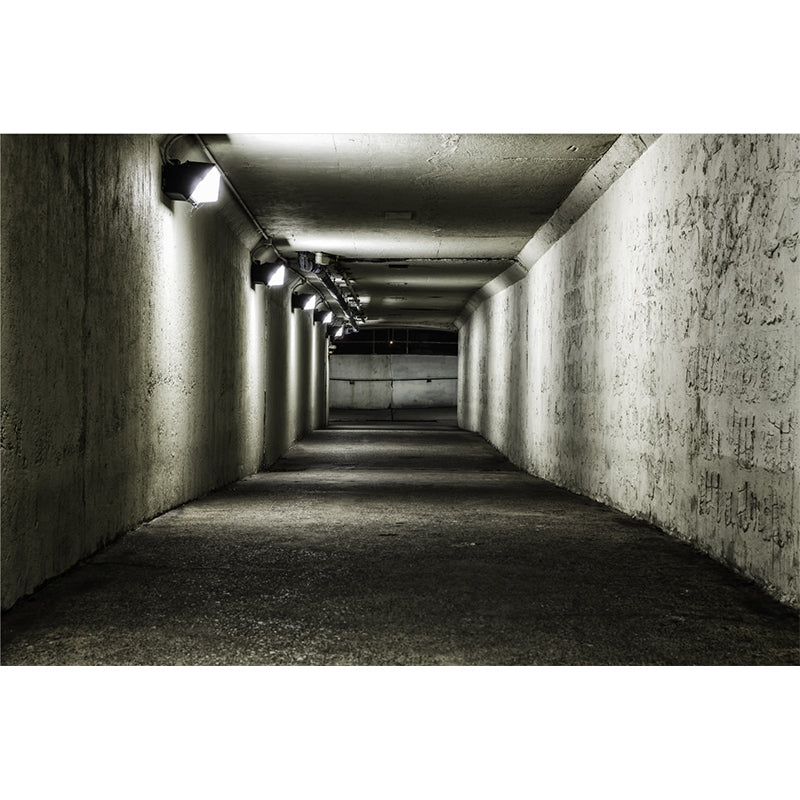 Brehn | Creatieve Tunnel Muurschildering Decal Pastelkleur Waterdichte Wandbekleding voor Badkamer