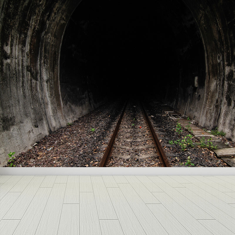 Brehn | Creatieve Tunnel Muurschildering Decal Pastelkleur Waterdichte Wandbekleding voor Badkamer