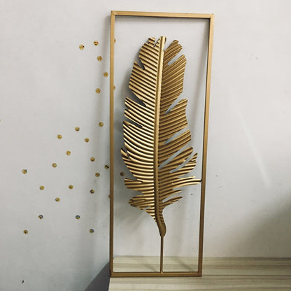 Elegante dekorative Feder Wandkunst Brehn