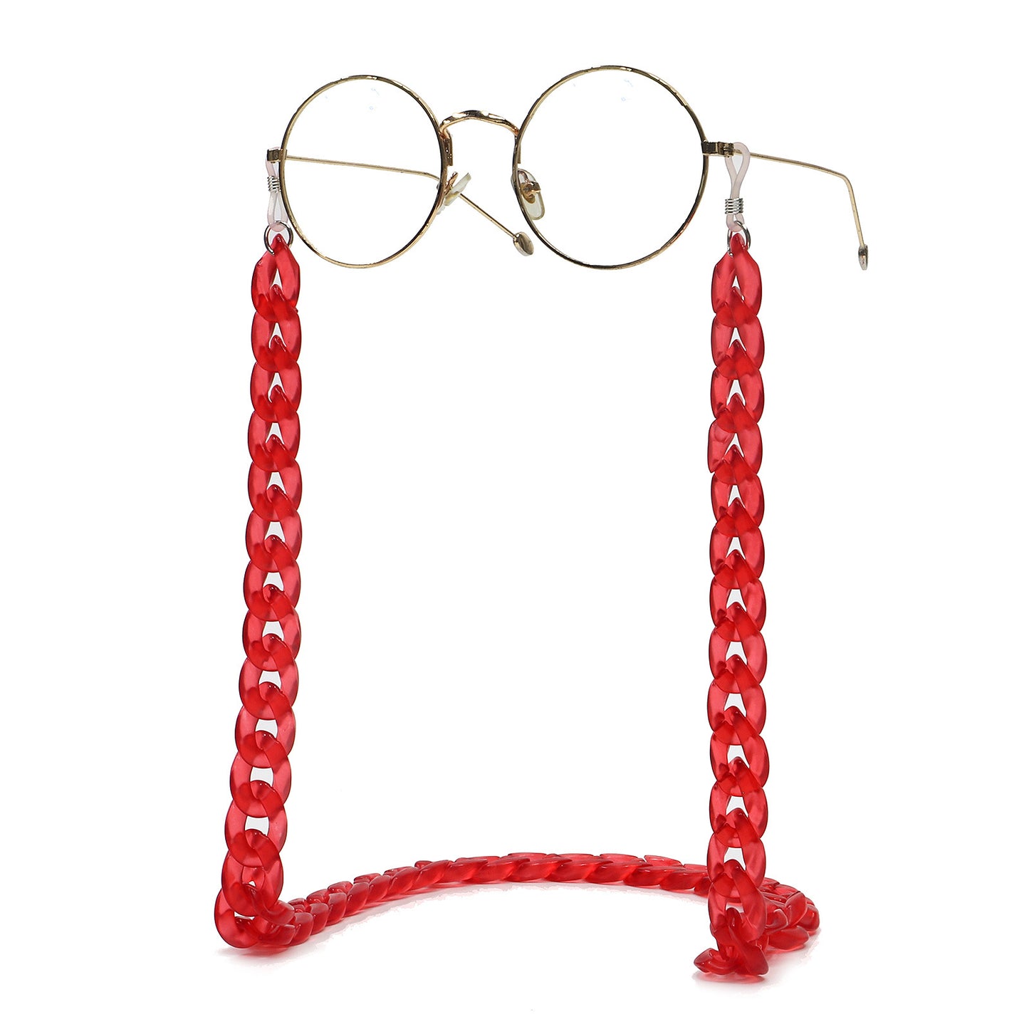 Chunky Acryl Brille Kette Brehn 1787367687