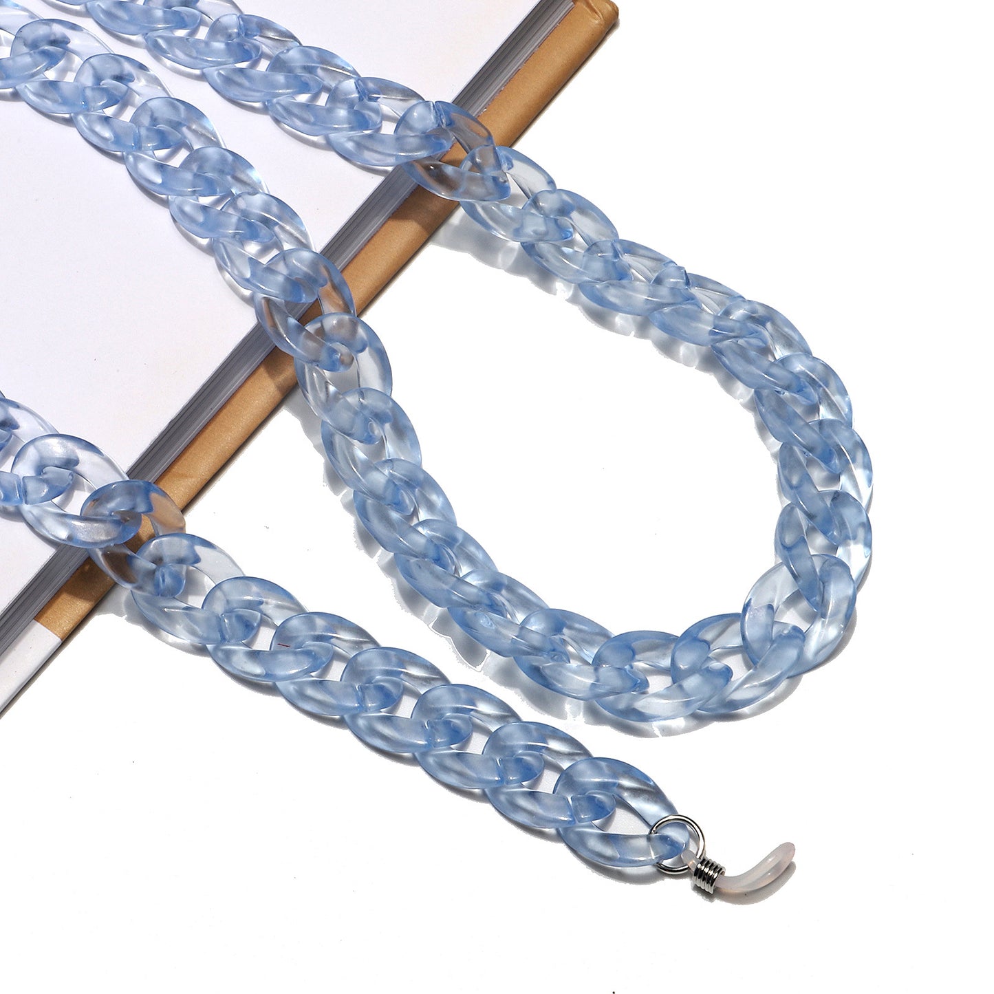 Chunky Acryl Brille Kette Brehn 1787367687