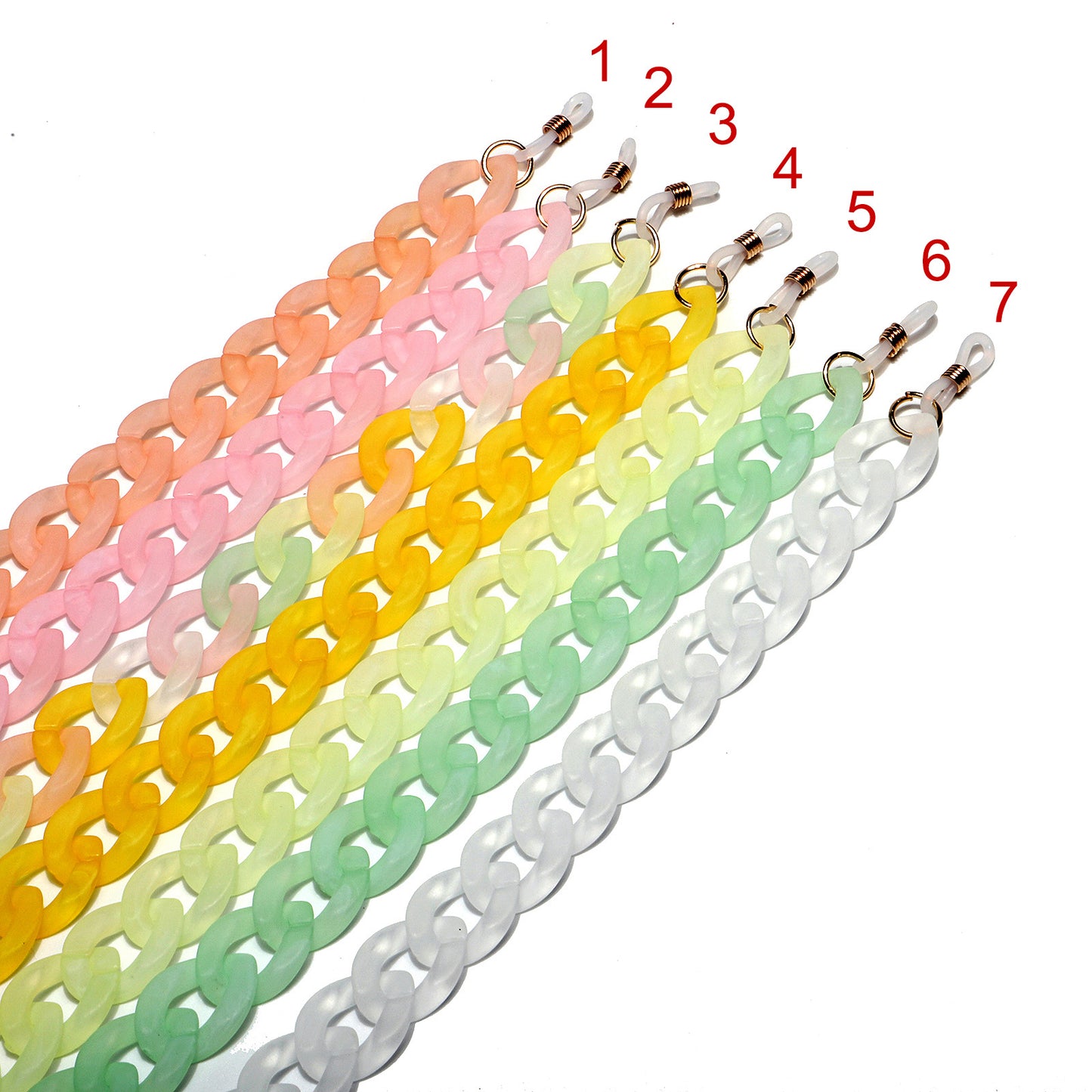 Chic Acryl Sonnenbrillen Kette Brehn