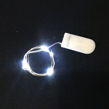LED-Kupferdraht-Lichterkette mit Batteriebox
