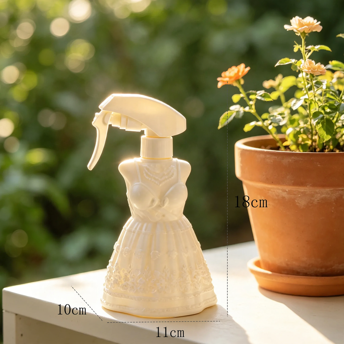 Vintage-Blumenpflanzsprüher mit verstellbarem Sprühkopf
