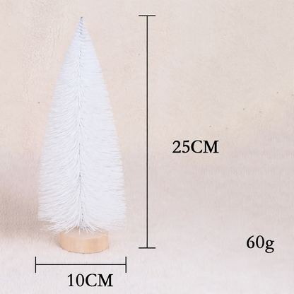 Mini-Weihnachtsbaum aus Kiefernnadeln, verschiedene Farben