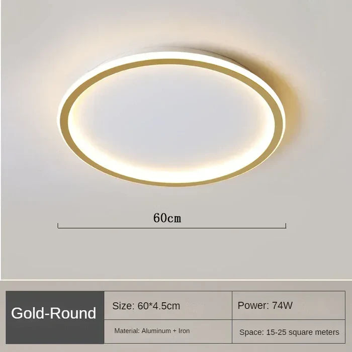 Skandinavische Runde Deckenlampe - AuroraSphere | Brehn