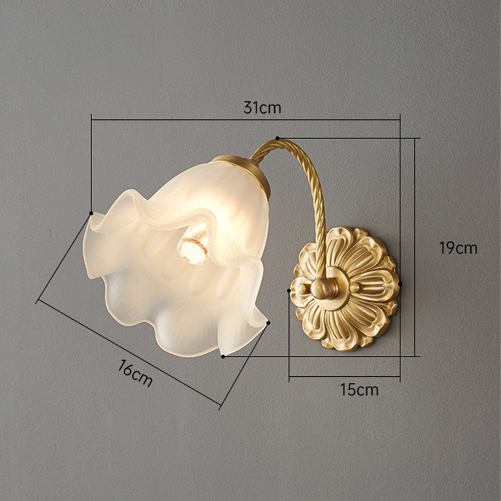 VintageGlow – Retro Glas Wandleuchte für Atmosphäre | Brehn
