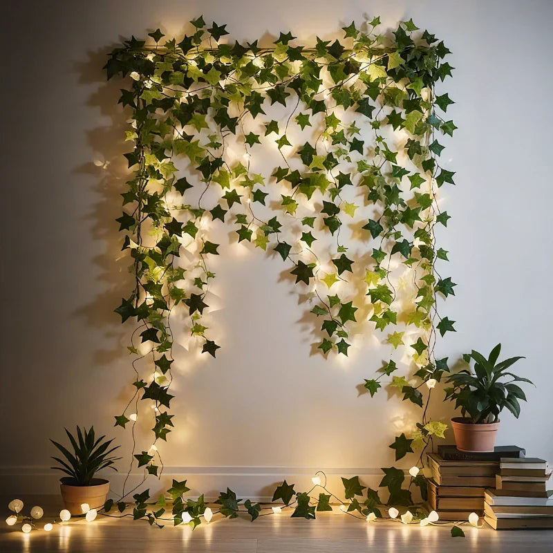 Brehn | Botanische Girlande Licht