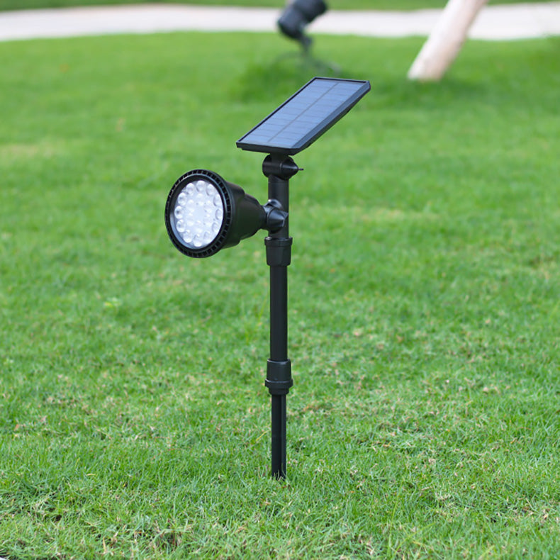Zeitgenössische industrielle ABS Solar wasserdichte LED-Spotlight Rasen-Einstecklicht für Außenbereich Terrasse | Brehn