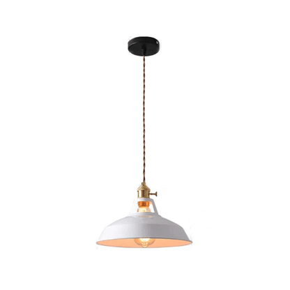 Brehn | Vintage Pastellpendelleuchte - Metallische Eleganz - Sanfte Atmosphäre